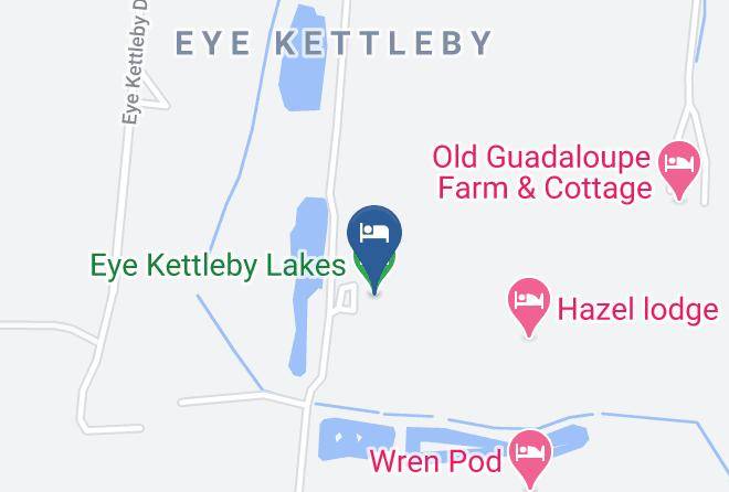 Leicestershire - Eye Kettleby Lakes Maps