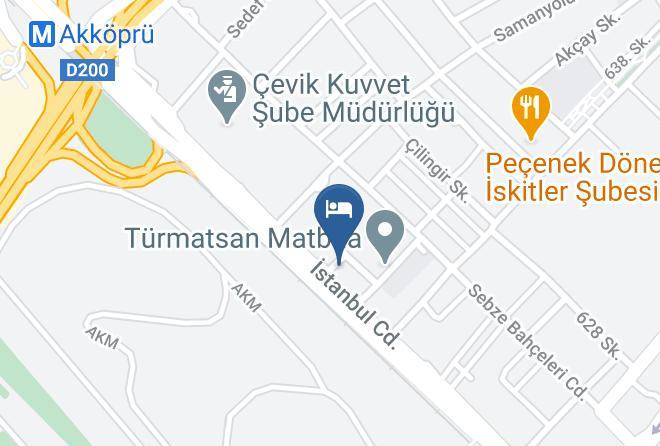 Akm Otel Map