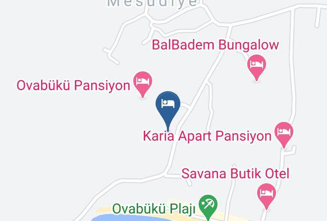 Mugla - Bahar Bahce Datca Maps