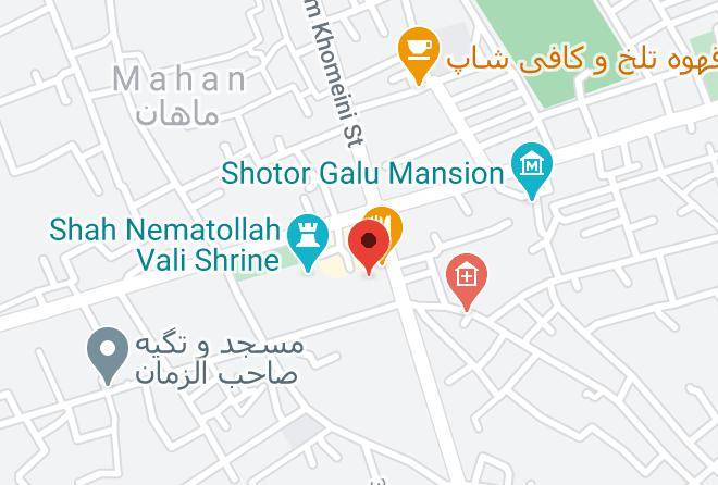 Kerman - Eyvan Hotel Maps