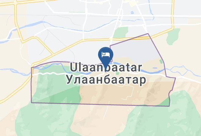 Ulaanbaatar - Ezent Guren Hotel Maps