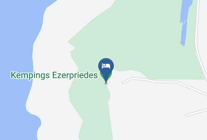 Burtnieki - Ezerpriedes Kempings Maps