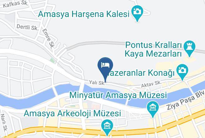 Amasya Hatuniye - Ezgi Konaklari Osmanli Konagi Maps