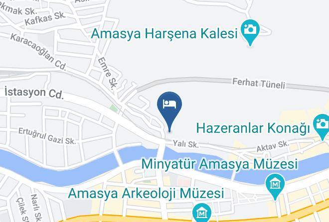 Amasya Hatuniye - Ezgi Konaklari Maps