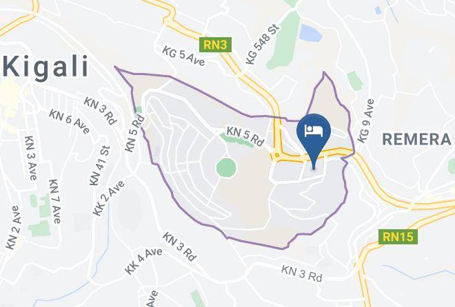 Kigali - Ezra Boutique Hotel Maps