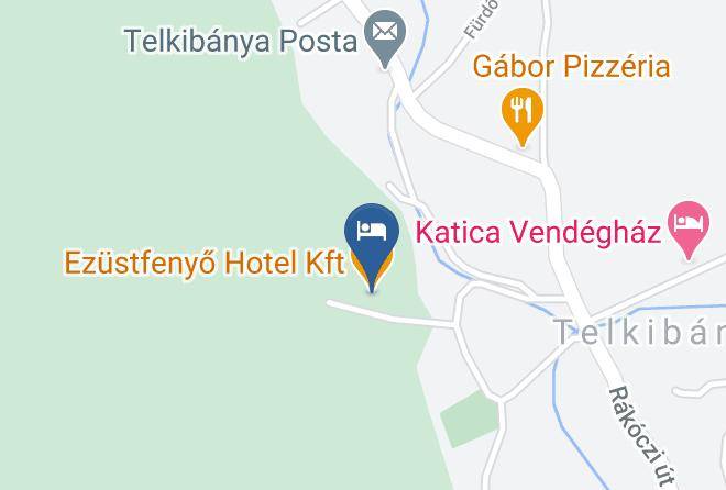 Telkibanya - Ezustfenyo Hotel Kft Maps