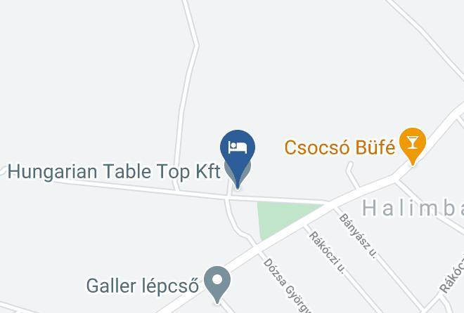 Halimba - Ezustfenyo Turistaszallo Maps