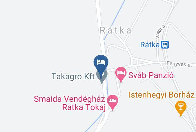 Ezustfenyo Vendeghaz Map