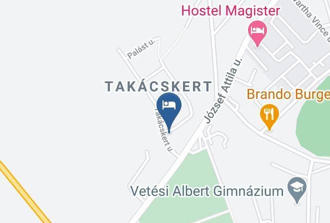 Veszprem Jeruzsalemhegy - Ezusthid Hotel And Restaurant Maps