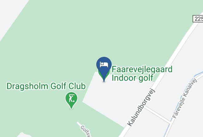Faarevejlegaard Indoor Golf And B&b Map