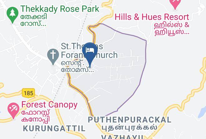 Peerumade - Fabescape Periyar Mountain Palace Maps