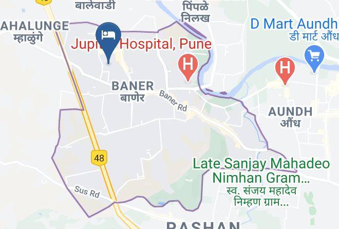 Pune - Fabexpress Baner Maps