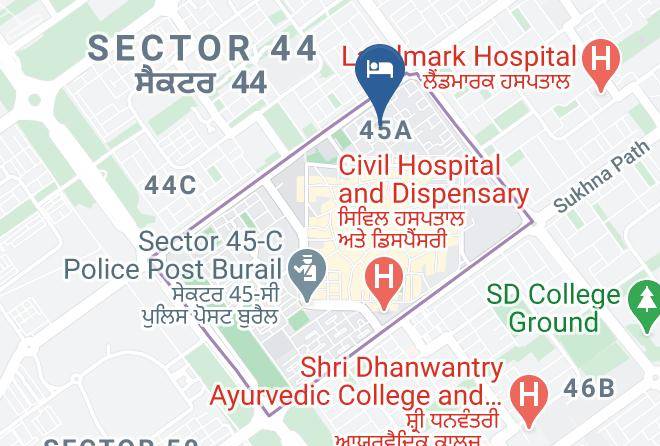 Sector 45 - Fabexpress Dk Palace Maps