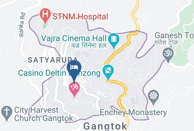 Gangtok - Fabexpress Lavanya Retreat Maps