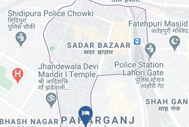 Paharganj - Fabexpress Le Continental Maps