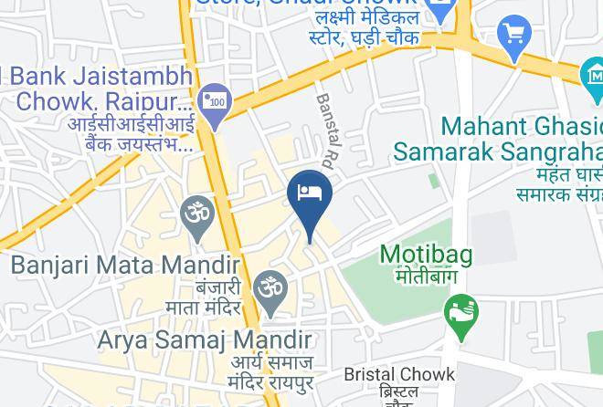Raipur - Fabexpress Mezbaan Regency Maps