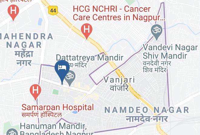 Nagpur - Fabexpress Orient Palace Maps