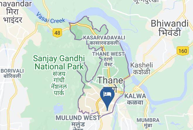 Thane - Fabexpress Railway Inn Maps