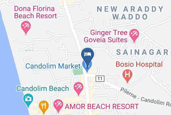 Bardez - Fabexpress Seafinity Resort Maps