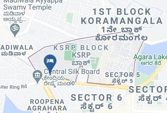 Bengaluru - Fabhotel 4 Seasons Maps