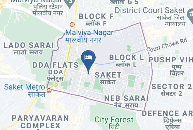 New Delhi - Fabhotel Anutham I 100 Safe Place To Stay Maps