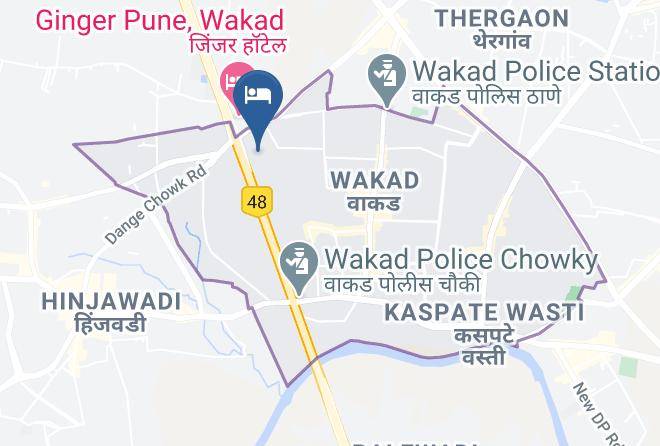 Chinchwad - Fabhotel Bhumkar Chowk Maps