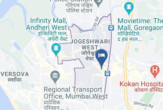 Mumbai - Fabhotel Comfort Inn I Maps