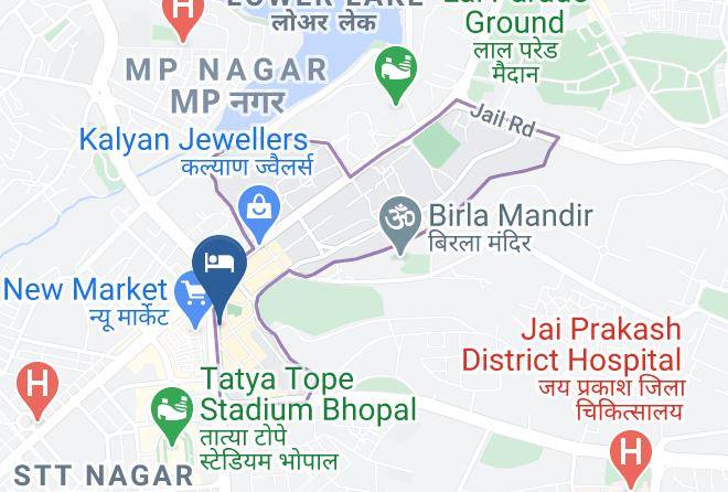 Bhopal - Fabhotel Ct Palace 100 Safe Place To Stay Maps