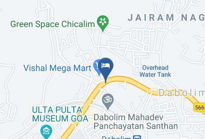 Marmagao - Fabhotel Dewa Maps