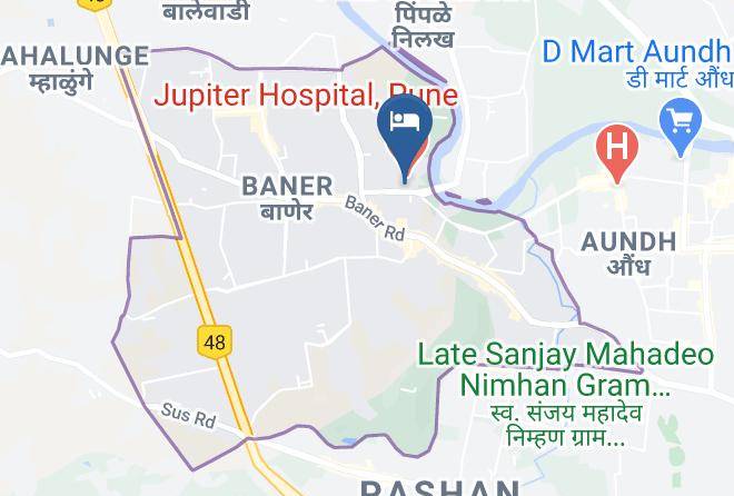 Pune - Fabhotel Gravity Inn Maps