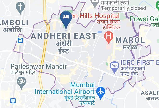 Mumbai - Fabhotel Hyson International Maps