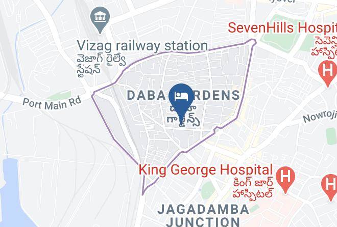 Visakhapatnam - Fabhotel Kinnera Comforts 100 Safe Place To Stay Maps