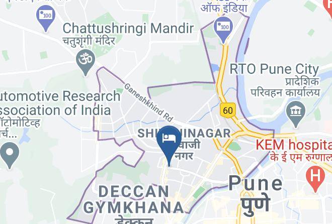 Pune - Fabhotel Lakme Executive Maps