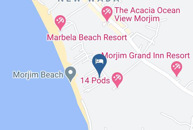 Pernem - Fabhotel Lands End Morjim Maps