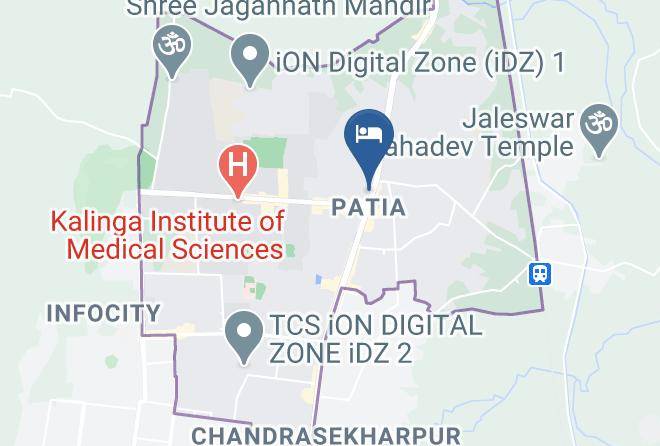 Bhubaneshwar - Fabhotel Lazystay Maps