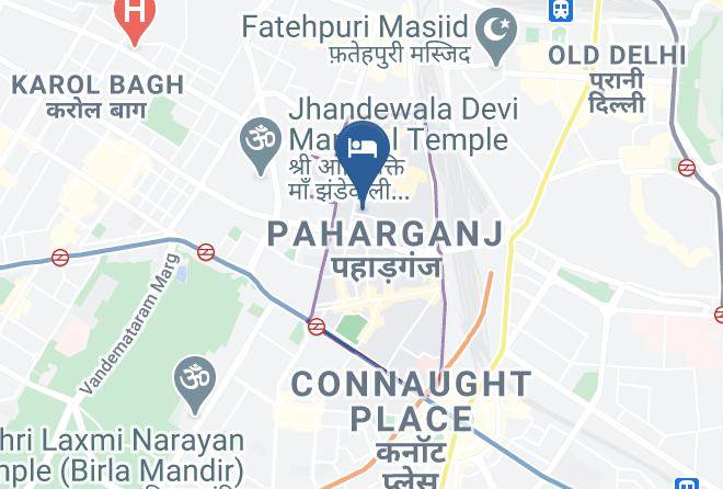 Fabhotel Shyam Palace Mapa
 - Delhi - Paharganj