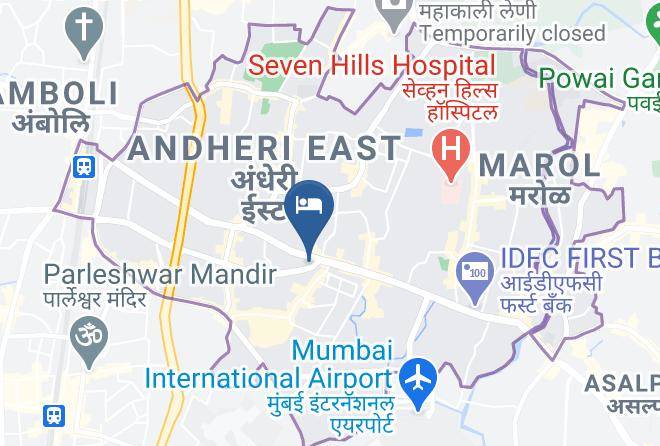 Mumbai - Fabhotel Midaas Maps