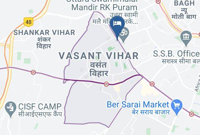 New Delhi - Fabhotel Namaste Bnb Maps