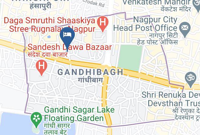 Nagpur - Fabhotel Orient Star Maps