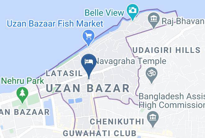 Guwahati - Fabhotel Park Riviera Maps