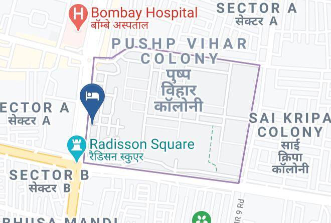 Fabhotel Prime Avenue Vijay Nagar Indore Map