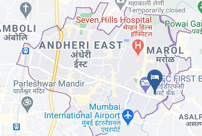 Mumbai - Fabhotel Prime Western Maps