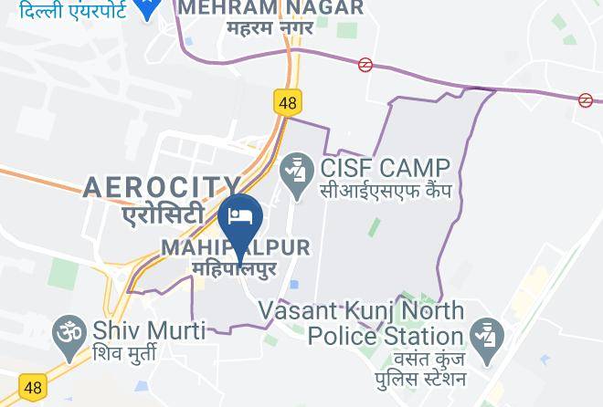 New Delhi - Fabhotel Raj Palace Maps