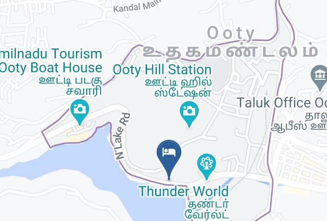 Ooty - Fabhotel Reflections Stay Maps