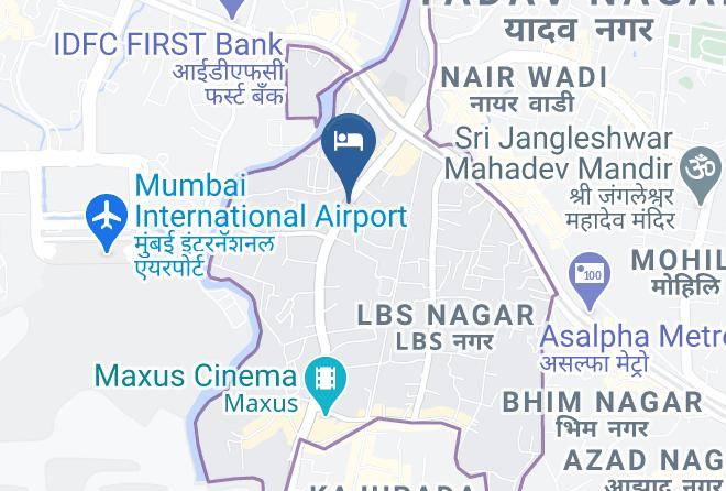 Fabhotel Regal International Andheri Map