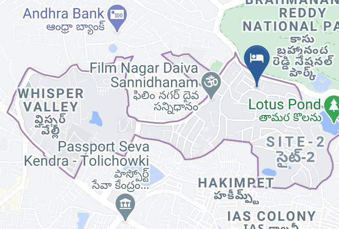 Hyderabad - Fabhotel Royal Emirates Jubilee Hills Maps