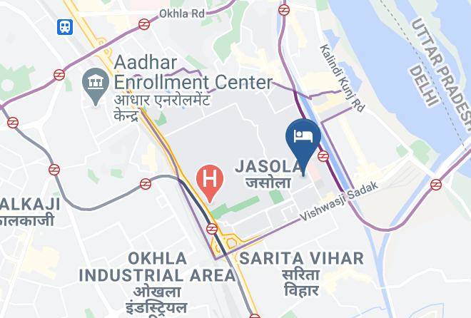 New Delhi - Fabhotel Sarita Vihar Maps