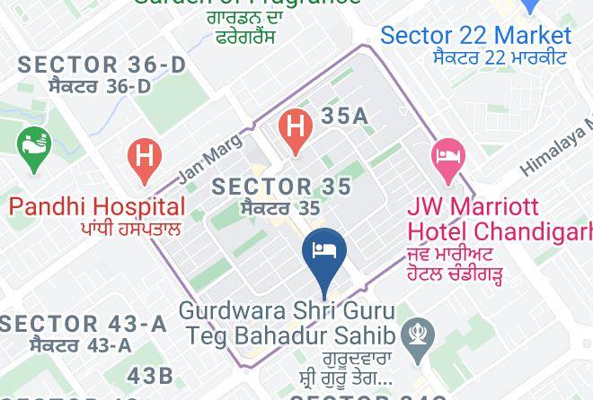Sector 35 - Fabhotel Sheronz Maps