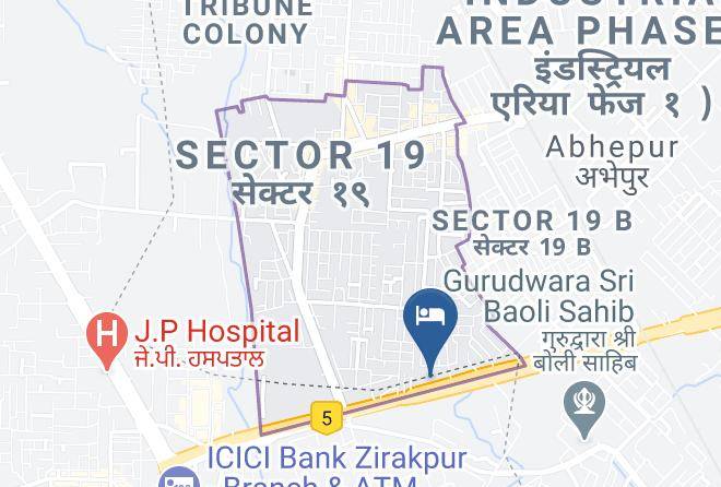 Zirakpur - Fabhotel Signia Maps