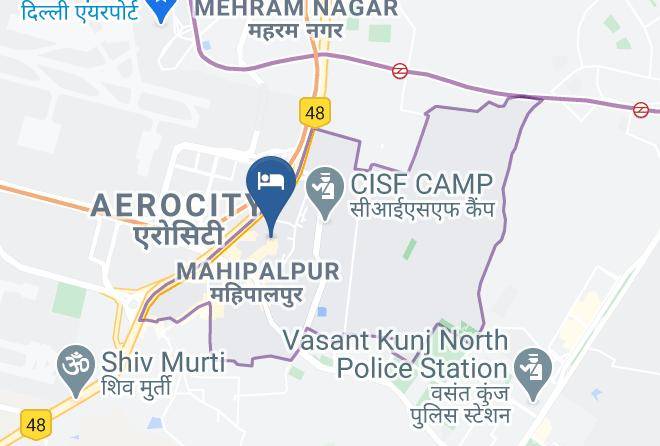 New Delhi - Fabhotel Rove Maps